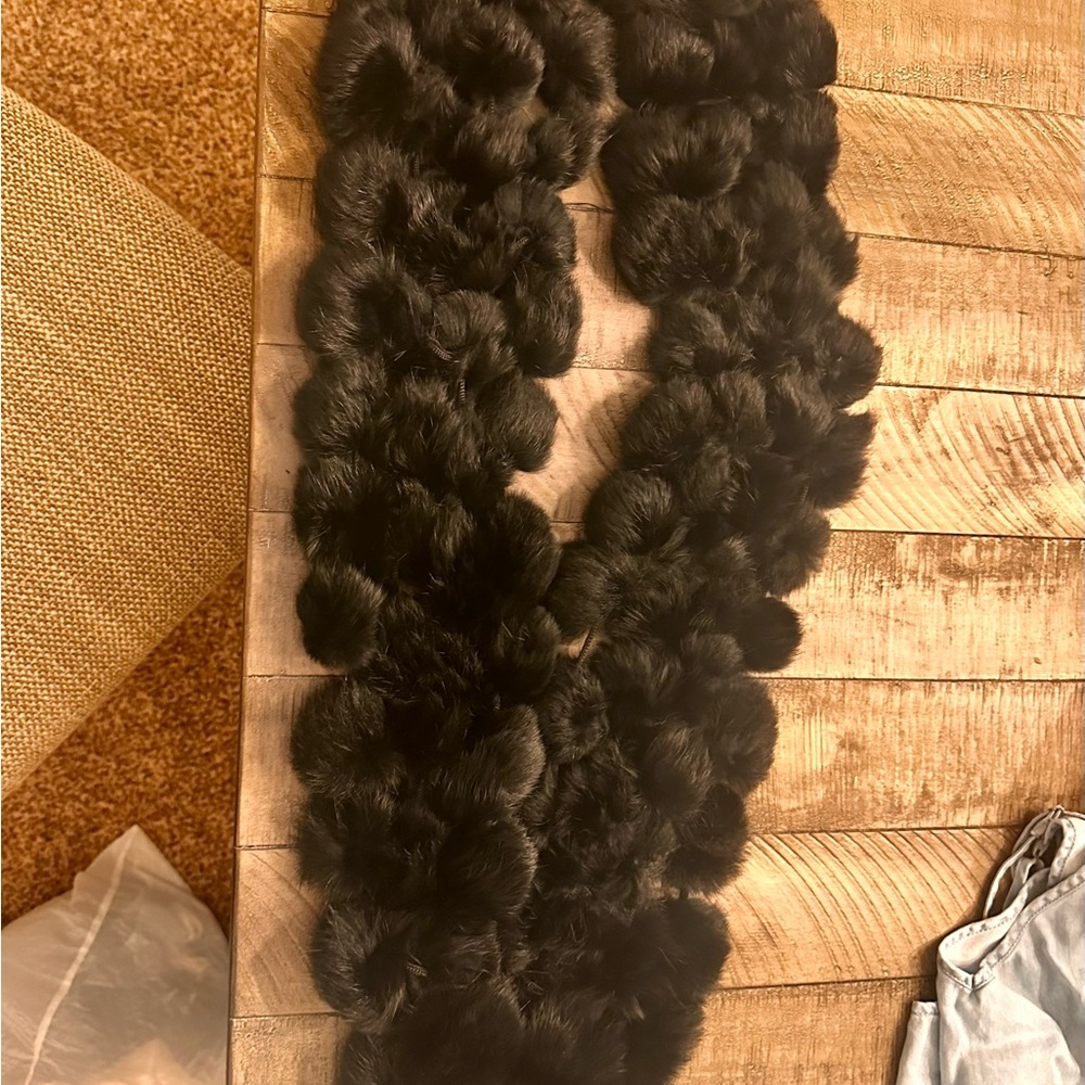 Genuine Rabit Fur Scarf  (Lane Bryant)